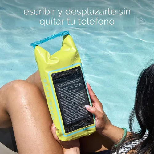 Vista 5 de Case-Mate Mini IP68 Bolsa De Cubo Impermeable (2L) - Citrus Splash