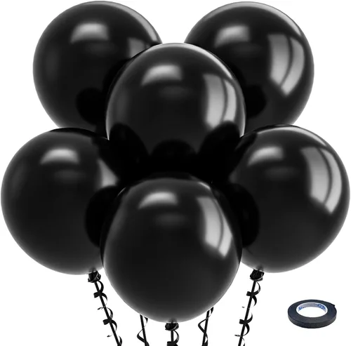 Vista 216 de Bezente Globos Naranjas de Látex para Fiestas - Paquete de 150 Globos de Helio Naranjas Mate Pequeños de 5 Pulgadas para Decoraciones de Fiestas