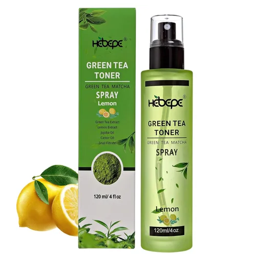 Vista 8 de Green Tea Matcha - Tóner facial con agua de coco, refrescante y calmante con aceite de jojoba, aceite de ricino, filtrado de caracol, 4.1 fl oz