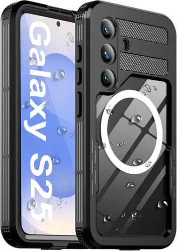 Vista 14 de Funda impermeable para Samsung Galaxy S23 Ultra, con protector de pantalla integrado, a prueba de polvo, a prueba de golpes, de cuerpo completo