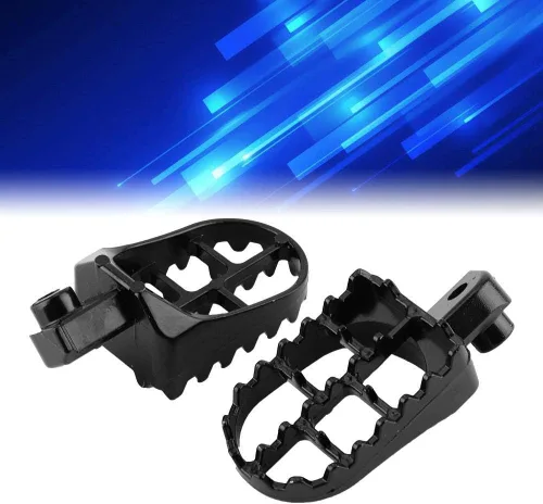 Vista 3 de 2 clavijas de pie de motocicleta, pedales de aluminio para PW50 PW80 TW200