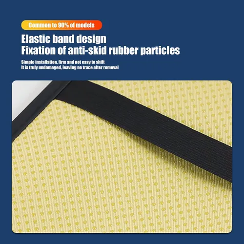 Vista 4 de 1 almohadilla para consola central de automóvil, funda de cuero de fibra en relieve impermeable para reposabrazos, protector universal de cuero