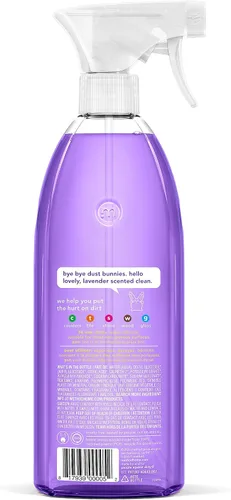 Vista 3 de Method Paquete variado de limpiador multiusos, aerosol de limpieza multisuperficie a base de plantas, pomelo rosa, lavanda francesa, lima + sal