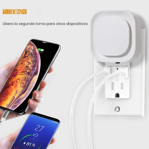 Vista 7 de YUNLEX Paquete de 2 luces nocturnas enchufables regulables, luz nocturna azul, sensor automático de atardecer a amanecer, luz nocturna LED, brillo