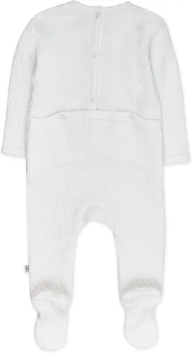 Vista 5 de HonestBaby Mono de algodón orgánico Matelasse Union para bebé (Legacy)