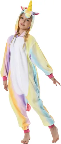 Vista 4 de GONAAP Unisex Animal Onesie Pajamas Kids One Piece Cosplay Outfits Costumes For Girls Costumes