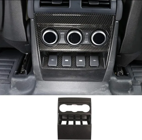 Vista 9 de Cubierta de marco de ventilación de aire acondicionado para interior de automóvil ABS para Land Rover Defender 90 110 130 2020-2021 Accesorios