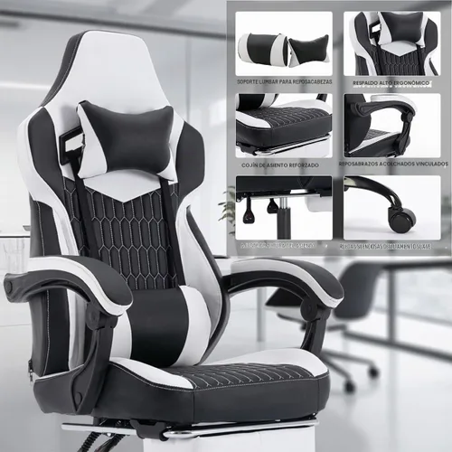 Vista 6 de Silla de escritorio para adultos, silla ergonómica