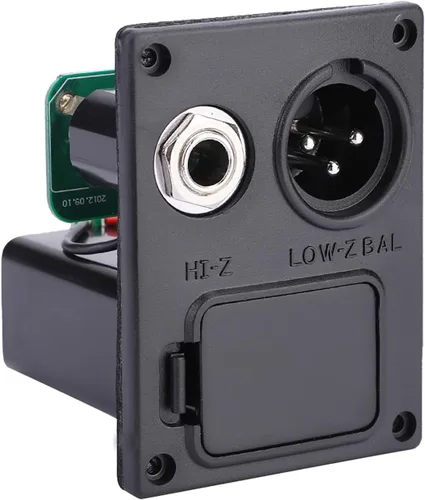 Vista 8 de Pasamer - Afinador de pasamer, Pickup Lcd de 5 bandas para guitarra acústica preamplificador ecualizador Lc-5 ecualizador sintonizador