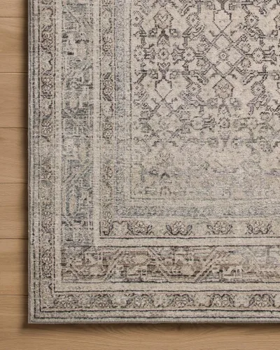 Vista 76 de Loloi Margot - Alfombra de área terracota/laguna de 7'-6" x 9'-6