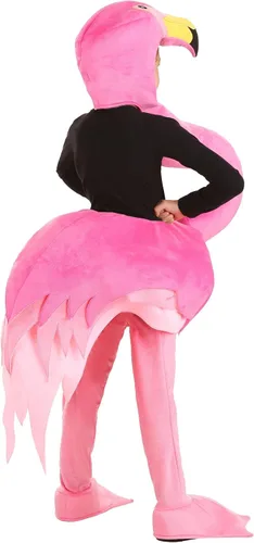 Vista 3 de Elegante disfraz de flamenco para niños