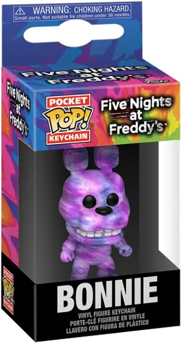 Vista 2 de Funko Pop Llavero Five Nights at Freddys Tiedye- Bonnie