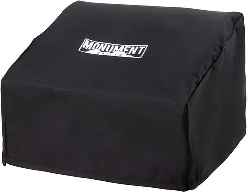 Vista 8 de Monument Cubierta impermeable y resistente para parrilla de gas BBQ 2B sobre mesa para 13742 y G22, SKU 98666