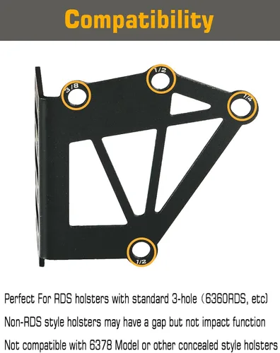 Vista 5 de Adaptador de funda táctica para torniquete, montaje QLS Policía Gear Accesorios Cinturón Accesorio