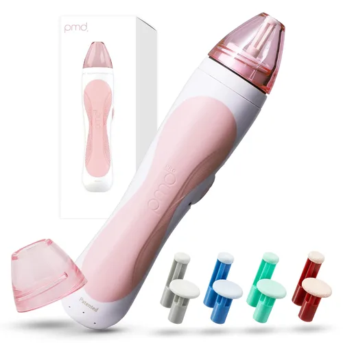 Vista 11 de PMD Beauty Personal Microderm Pro - At-Home Use, Facial Exfoliator Tool, Microdermabrasion Machine Kit for Face and Body Skincare