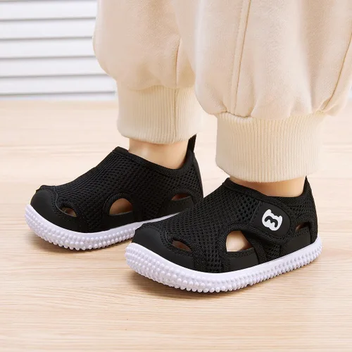Vista 2 de BMCiTYBM - Zapatos para bebés y niños, niña y niño, tenis de malla transpirable, antideslizantes