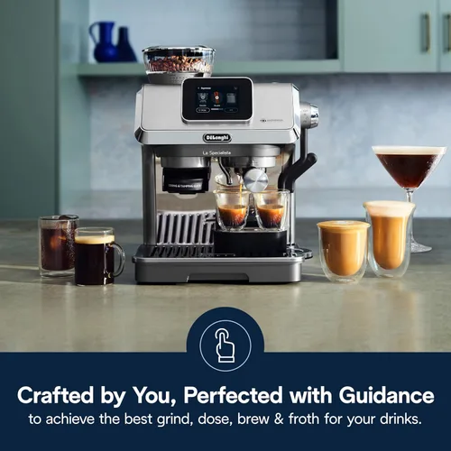 Vista 2 de De'Longhi La Specialista Touch - Máquina de café expreso con molinillo