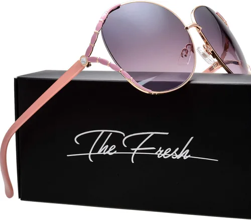 Vista 6 de The Fresh Clásico cristal elegante para mujer, diseño de belleza, caja de regalo