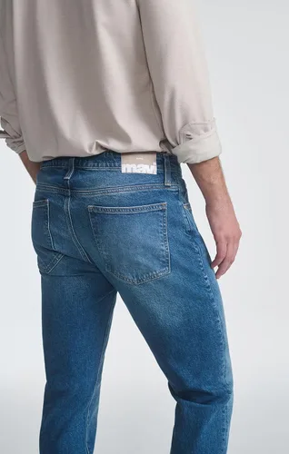 Vista 127 de Mavi Jake - Jeans para hombre, tiro regular, pierna ajustada
