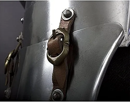 Vista 3 de ANTIQUECOLLECTION Faulds Imperial y Tassets - LARP Medieval Leg Armor Metallic