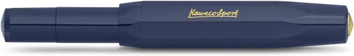 Vista 2 de Kaweco CLASSIC SPORT - Bolígrafo de gel azul marino I (incluye 0.028 in, repuesto I en diseño clásico con bola de cerámica, 5.3 in)