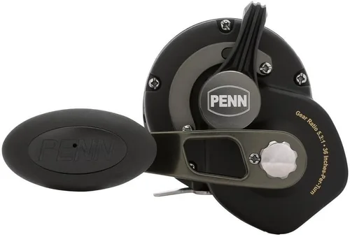 Vista 3 de ¡Nuevo! Carrete de pesca convencional Penn Squall II Level Wind