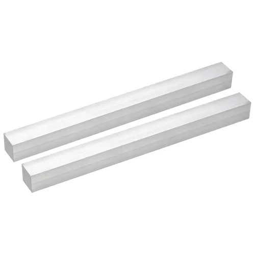 Vista 47 de uxcell Barra plana cuadrada de aluminio, 1-1/2" de espesor 1-1/2" de ancho 12" de longitud Barra cuadrada de aluminio 6061, placa plana de aluminio