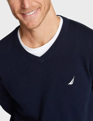 Vista 6 de Nautica - Sudadera con cuello en V para hombre