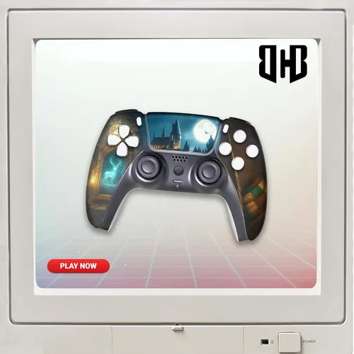 Vista 118 de Battman Custom PS-5 Controller Wireless compatible with Play-Station 5 Console by BCB Controllers Proudly Customized in USA with Permanent