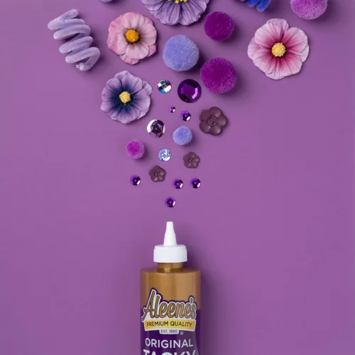 Vista 4 de ALEENES 15599, adhesivo de múltiples usos (8 onzas) All-Purpose Craft Adhesive, Strong Clear-Drying Glue for Wood, Paper, Ceramic, & DIY Projects