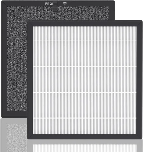 Vista 9 de HAP605 - Paquete de 2 filtros de repuesto para purificador de aire para FreAire HAP605 HAP607 y XenonLab HAP607 HAP605, filtros de carbón activado