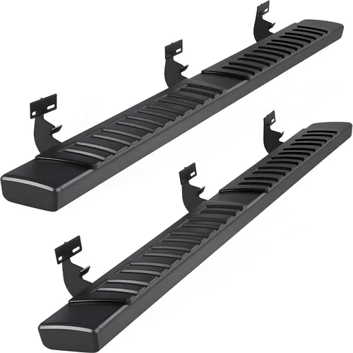 Vista 13 de PZ - Estribos de 6 pulgadas compatibles con Dodge Ram 1500 Crew Cab 2009 - 2018 (incluye 2019 - 2024 1500 Classic), Ram 2500 3500 2010 - 2024 Negro
