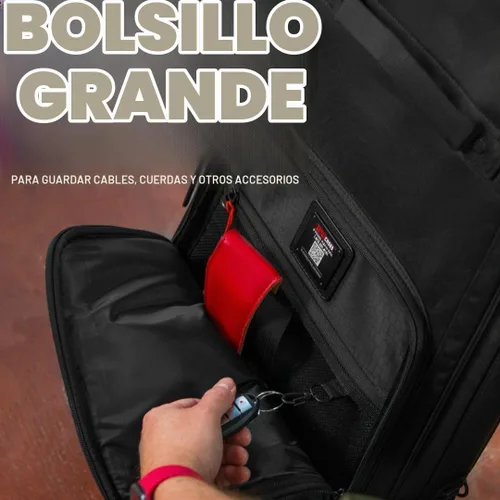 Vista 4 de Gator Cases ICON Series Premium - Bolsa de concierto resistente a la intemperie para guitarras de estilo semihueco; con tiradores de cremallera Negro