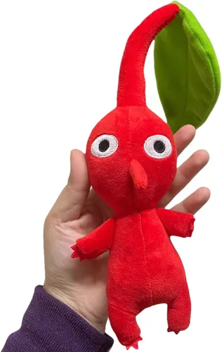 Vista 7 de Pikmin - Peluche Pikmin de 3 piezas, rojo, azul, amarillo, para regalo de fanáticos del juego, lindo muñeco de peluche para niños y niñas