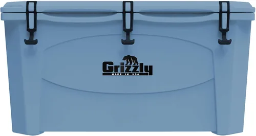 Vista 11 de Grizzly 100 Cooler Cofre de hielo de 100 cuartos de galón duradero con aislamiento rotomoldeado Fabricado en Estados Unidos Garantía de por