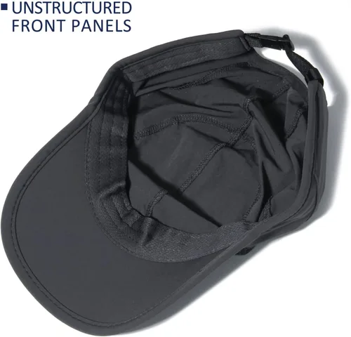 Vista 4 de GADIEMKENSD Stretch Running Hat with Soft Brim, Quick Dry, Unstructured, Unisex-Adult