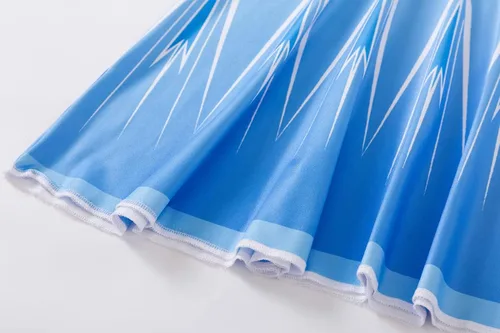Vista 4 de KidsIce - Disfraz de princesa Elsa para niñas pequeñas, Halloween, Navidad, fiesta de cumpleaños