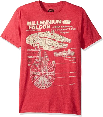 Vista 2 de STAR WARS Camiseta Corellian Freighter para hombre