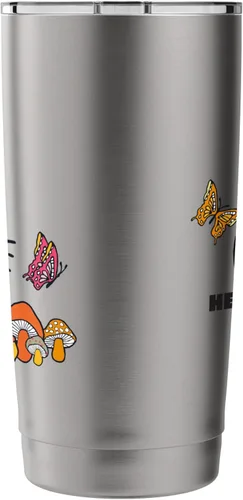 Vista 2 de Hello Kitty Vaso aislado de acero inoxidable mariposa