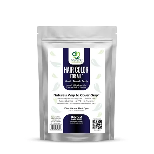 Vista 11 de Tintura para el cabello y las cejas Henna Maiden: 100 % natural y sin químicos