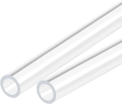Vista 10 de MECCANIXITY Tubo acrílico transparente rígido redondo tubo 0.157 in (5/32") ID 0.315 in (5/16") OD 18" para lámparas y linternas, sistema