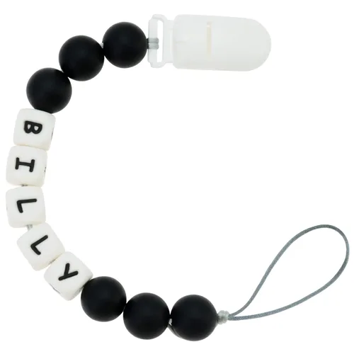 Vista 13 de Clip personalizable para cochecito con nombre, clip personalizado para cochecito con nombre (azul bebé)