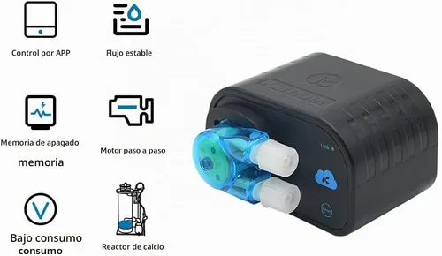 Vista 2 de Kamoer X1 PRO-T 2.4 fl oz/min pequeña bomba dosificadora automática programable del acuario