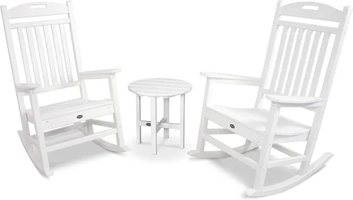 Vista 6 de Trex Polywood - Juego de 3 piezas para muebles de exterior, color negro carbón Negro (Charcoal Black)