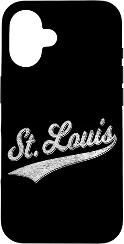 Vista 28 de Funda para iPhone 12 Pro Max ST. LOUIS MISSOURI VARSITY SCRIPT SPORTS JERSEY