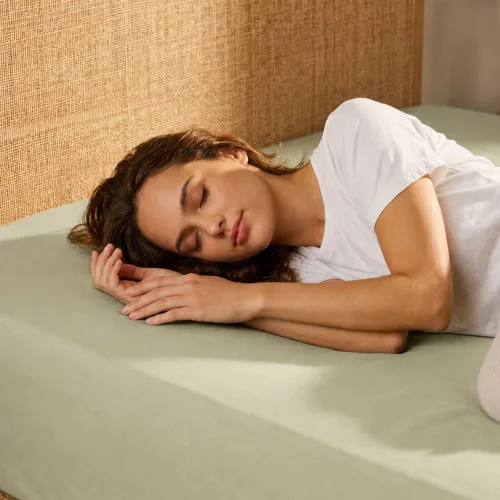 Vista 63 de Sábana bajera ajustable de lujo suave de 600 hilos, 100% algodón egipcio, sábana bajera ajustable individual con elástico alrededor, se adapta a