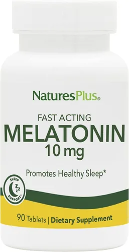 Vista 6 de NaturesPlus Melatonina 1 mg - 90 tabletas de acción rápida - Apoya el sistema inmunológico saludable y la agudeza mental - Vegano, sin gluten - 90