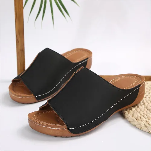 Vista 6 de Orthopedic Sandals For Women Dressy Platform Flip Flops Comfortable Walking Orthotic Slippers with Arch Support 2026