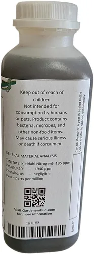 Vista 3 de Super Compost Tea_P (16oz - 1 pinta) Natural y orgánico para fertilizante alimentario vegetal y eficiencia de crecimiento.