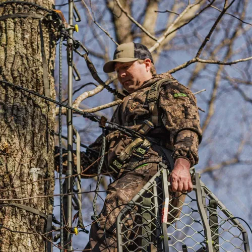 Vista 4 de Summit Treestands SU85052 Rapid Climb Stirrups Negro